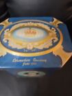 Coronation Souvenir June 1953 Queen Elizabeth   Duke Of Edinburgh Tin Box 