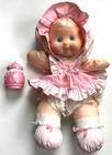 Rare 1991 Fisher Price Puffalump Kids Dress Up 14  Baby Pink Dress Bottle Ltd Ed