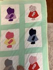 Vintage Sunbonnet Sue Quilt 98x76