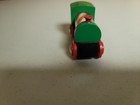 Brio Wooden Railway Spinning Boiler Train Candy Cane Very Good Condition