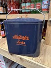 Original Vintage Superior Junior Nu Grape Embossed Picnic Cooler