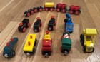 Brio Wooden Train Engines And Tenders   Lofty   Scoop Mixed Lot 14 Pieces  201