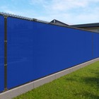Blue 2ft Fence Privacy Screen Windscreen Mesh Commercial 180 Gsm Custom Size