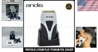 New Andis  17200 Titanium Foil Shaver Profoil Lithium P Razor  charging Dock