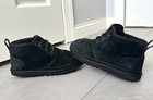 Women   s Size 9 Ugg Neumel 1094269 Black Chukka Boots Booties