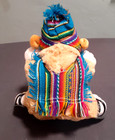 Handcrafted Ecuadorian Plush Guinea Pig W traditional Attire 7   Stuffed Latin