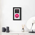 Cd Frame  6 7x12 2 Wall Display  Black  Pack Of 1
