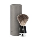 Rytmo Men s Luxury Shave Brush   Pure Badger Knot   Chrome Black Handle