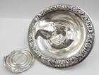 Antique Sterling Silver Hamilton Compote Dish  For Scrap Or Salvage  68 3 Grams
