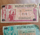 Military Payment Certificate    3 Five Cents   1 Ten Cents Series 692