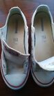 Converse Ct All Star Street Slip Low Top Youth Black white Leather Sz 2 5