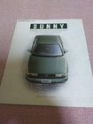 Nissan Sunny Car Catalog 2 With Price List  Vintage Auto Brochure  Used