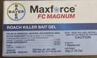 Maxforce Fc Magnam Roach Killer Bait Gel 1 16oz New In Box