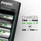 Energizer Rechargeable Aa And Aaa Battery Charger 4aa   2aaa Batteries Included 