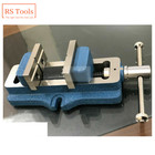 3  Inch 75mm Self Centering Machine Vice Blue Type Vise Jaw Width Usa Rstools