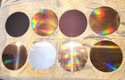 8 Piece Lot Semiconductor Silicon 300mm Wafer Wafers Ic Chip Lithography Lot 656