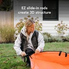 Leaf Tarp For Yard Cleanup     Wind-proof Design Stays Put While Raking  Reusab   