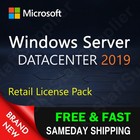 Microsoft Windows Server 2019 Datacenter 64bit 24 Core License   10 Cals  New