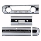 1964 Falcon Deluxe Dash Trim Set Radio Glove Box Gauges 4 Pieces Ranchero Ford