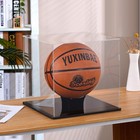 Clear Acrylic Display Case Uv Protected Acrylic Basketball Holder  Display Case
