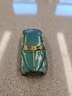 Vintage 1950s Japanese Tin Litho Friction Toy Car     Collectible 3 Wheels