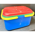 Eagle Craftstor Craft Sewing Tote Storage System Organizer Red Blue Green