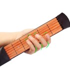 Mini Pocket Guitar Bass Practice Tool 6 String 6 Fret Gadget Chord Trainer G5a7