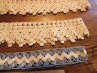 Lot Antique Vintage Crochet Lace Trim Doll Crafts Sewing Pieces