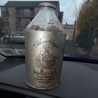 Schmidt s Light Beer Silver Noggin Cone Top Can Breweriana