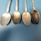  Vintage Set 4 Rogers Bros 1847 A1 Silver Plate Berkshire Teaspoons