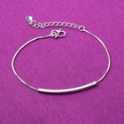 Women s 925 Sterling Silver Horizon Bar Anklet Foot Chain Ankle Bracelet  ab65
