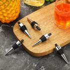 8 Pieces Metal Bottle Stopper Blank Stainless Steel Wine Bottle Stopper Kit R   