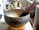Antique Tibetan Singing Bowl-antique Bowl From Himalaya-buddhist Collectible Set
