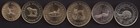 Macedonia 1993-08 Complete 6 Pc Standard Coinage Km 1-32 Uncirculated
