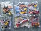 1992 Lot Of 6 Assorted Hot Wheels Racing Series Mcdonalds Happy Meal