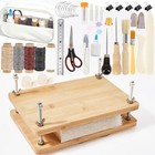 50 Pcs Book Binding Kits For Beginners - Complete Diy Kit With Tools   Instru   