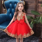 Flower Girls Princess Kids Tutu Dress Christmas Bridesmaid Wedding Party Gown
