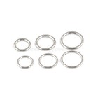 18g 16g 14g G23 Titanium Hinged Segment Nose Ring Septum Clicker Daith Hoop