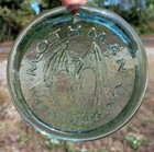 Blenko Mothman West Virginia Glass Suncatcher Ornament 