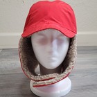        vintage   80s   columbia   sportswear   gore   tex   trapper   red Hatl xl Made Usa Winter