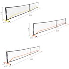 Vevor 22ft Regulation Size Portable Pickleball Net System Multiple Accessories