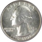 1976 S Washington Bicentennial Quarter Bu Uncirculated 40  Silver 25c Us Coin