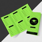 Neon Green Bright Color Cardstock Paper  65lb Cover 176gsm   8 5 X 11  50 Sheets