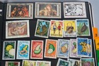 French Colonies Collection Of Nearly 1 900 Stamps Mint   Used Stored In Binder