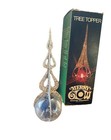 Vintage Merry Glow Rotating Tree Topper -  Atomic Style - Boxed   Working-mcm