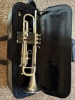 Getzen Eterna 700 Silver Trumpet With Case 