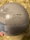 Rare Vintage 1963 Metal Moon Globe Replogle Lunar Impact Spots Adler Planetarium