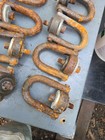 Qty 2 Jergens 23411 2500lbs Lifting Hoist Ring 1 2 -13 Thread Swivel   Pivot
