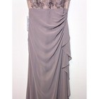 Azazie Dusk Mother Of The Bride Evening Chiffon Lace Gown Size 14
