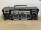 Vtg Fisher Stereo High Fidelity Model Ph463 Am fm Boombox Dual Cassette Speakers